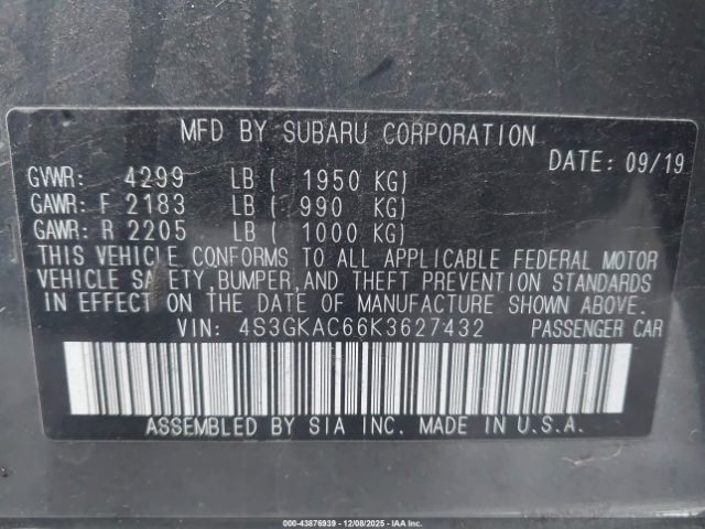 Subaru Impreza 2.0i Premium Image 15