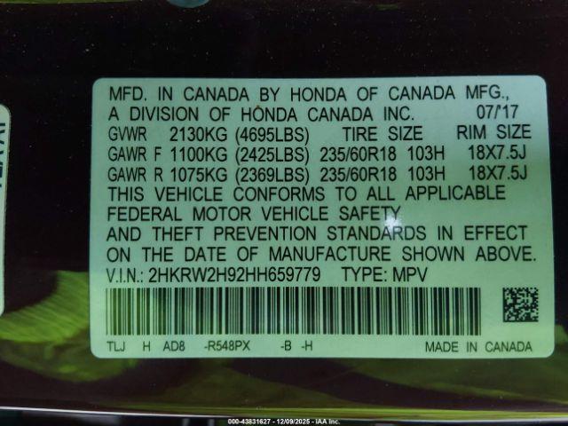 Honda CR-V Touring Image 12