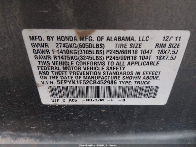 Honda Ridgeline Rtl Image 3