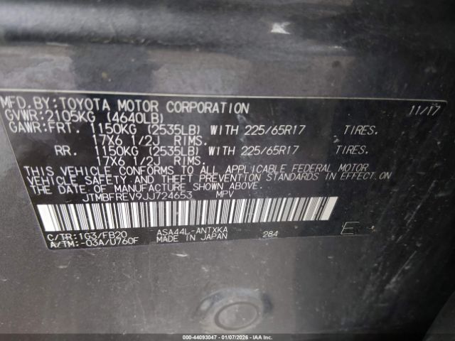 Toyota RAV4 Le Image 12